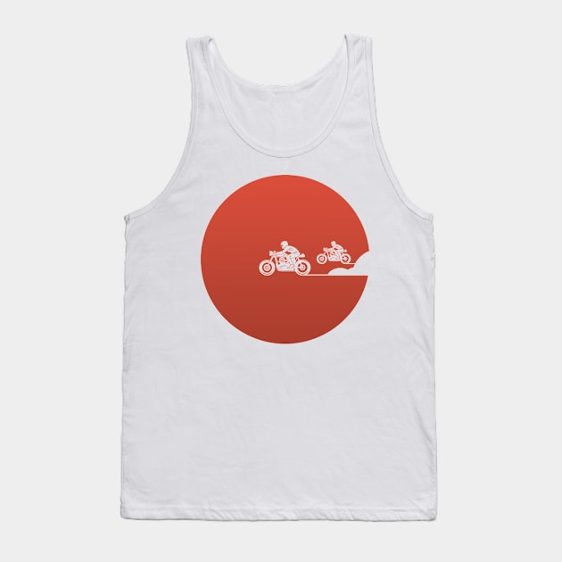 Cafe Racers | Cloud Makers Tank Top by oobmmob